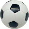 Relaxdays Fußball Spardose, Ø 15 cm, Kunstharz Sparbüchse, Produktbild-Vorschau 1