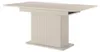 Ausziehtisch Esstisch FLORE 160-200 cm Beige Geriffelt Produktbild-Vorschau 2