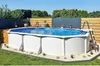 Stahlwandpool ovalform Classic 730x375x120 cm, Stahl 0,4 mm Produktbild-Vorschau 3