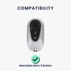 kwmobile Schlüsselhülle für Mercedes-Benz 3-Tasten Smartkey Produktbild-Vorschau 6