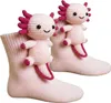 ASKSA Chaussettes tricotées en 3D avec animaux Chaussettes Voir les images du produit 2