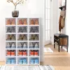 6-stöckige klappbare Schuhboxen , Keine Installation Produktbild-Vorschau 5