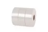Geschenkband Ringelband 31mm x 100m Rolle Weiß Produktbild-Vorschau 1