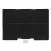 A black rectangular object, likely a filter or cover, is shown from the front against a white background. Produktbild-Vorschau