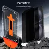 2-Pack iPhone 16 Displayschutzfolie Privacy - Gehärtetes Produktbild-Vorschau 5