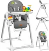 KIDIZ® 3in1 Hochstuhl Kinderhochstuhl inkl. Spielbügel , Produktbild-Vorschau 1