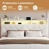 Boxspringbed 140x200 cm met hydraulische opbergruimte, Productafbeelding-voorbeeld 6