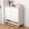 Comodino moderno, bianco, con ampio spazio per scarpe Anteprima dell’immagine prodotto 10