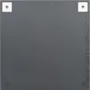 vidaXL Nástenné zrkadlo 40 x 40 cm Štvorcové sklo Náhľad obrázku produktu 4