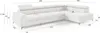 Ecksofa Schlafsofa Sofa TORONTO XL Stoff Element Grau Produktbild-Vorschau 5