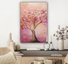Leinwand Bilder 40x60 cm - Lebensbaum - Rosa - Gold - Produktbild-Vorschau 7