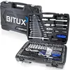 Bituxx Steckschlüssel- und Bitsatz mit Ratschen und Produktbild-Vorschau 1