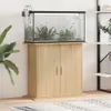 vidaXL Supporto per acquario rovere Sonoma 81x36x73 cm Anteprima dell’immagine prodotto 1
