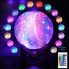 Lampa księżycowa 3D Starry Sky Moon Lamp 16 kolorów Zdalne Podgląd zdjęcia produktu 11