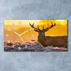 Wanduhr aus Glas – 60x30 cm - Glasbild - Glasuhr - Produktbild-Vorschau 2