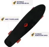 Best Sporting 30345 PP - Skateboard Schwarz LED Retroboard Produktbild-Vorschau 3