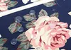 A close-up of a floral patterned fabric with water droplets on it. Náhled obrázku produktu