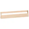 vidaXL Wand-Schuhregale 2 Stk. 110x9x23 cm Massivholz Produktbild-Vorschau 5