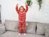 Weihnachtsoverall für Kinder, rot - verschiedene Größen: Produktbild-Vorschau 3