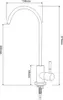 Wasserhahn Ari für Wasserfilter, Edelstahl SUS304, 360° Produktbild-Vorschau 11