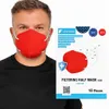 Atemschutzmaske Virshields FFP2 rot 10 Stück für Schutz für Produktbild-Vorschau 2