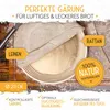 KRUSTENZAUBER Gärkorb zum Brotbacken + Bäckermesser - Set Produktbild-Vorschau 3