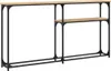 vidaXL Konsolentisch Sonoma-Eiche 145x22,5x75 cm Produktbild-Vorschau 6