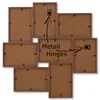 ZEP Multi Picture Frame MP150 Stockholm Dark Brown 8 Náhled obrázku produktu 5