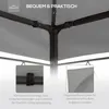 Ersatzdach für Metallpavillon 3x4m wasserabweisend Produktbild-Vorschau 6