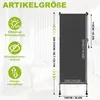 UISEBRT Klemmmarkise 100 × 310 cm Vertikalmarkise Produktbild-Vorschau 2
