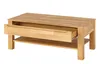 Couchtisch Kernbuche Massivholz 100x60 cm mit Schublade Produktbild-Vorschau 2