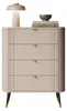 Kommode YVETTE, 78 cm hoog, in de kleur kasjmír, met 4 Productafbeelding-voorbeeld 5