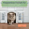 Katzentür ohne Klappe für Innentür, 24×27,5 cm, Produktbild-Vorschau 5