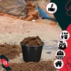 KOTARBAU set di 5 secchi da costruzione in plastica Secchio Anteprima dell’immagine prodotto 7