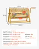 Tambour de tombola VEVOR, 295 x Ø 167 mm, tambour pouvant Voir les images du produit 7