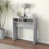 vidaXL Konzolový stolík Grey Sonoma 78x30x80 cm Drevo Náhľad obrázku produktu 3