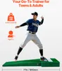 VEVOR nadhazovací kopec, přenosný baseballový nadhazovací Náhled obrázku produktu 2