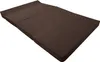 A brown foldable mattress laid out flat against a white background. Podgląd zdjęcia produktu