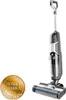 A BISSELL Crosswave vacuum cleaner is shown standing upright against a white background. To the left of the vacuum is a gold-colored award or seal. Voir les images du produit