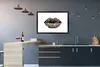 MuchoWow® MuchoWow® Gerahmtes Poster Lippen - Tigerdruck - Produktbild-Vorschau 5