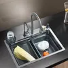 Wasserfall Küchenspüle - Spüle Mit Einem Becken - Großes Produktbild-Vorschau 4