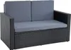 Gartenmöbel Polyrattan Sitzgruppe Lounge Sofa Gartensofa Produktbild-Vorschau 9