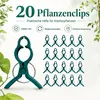 20er Set Pflanzenclips Garten, Tomaten Clips Rankhilfe, Produktbild-Vorschau 4