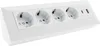 bloc de 4 prises USB-A+C, blanc 250V~/16A montage en Voir les images du produit 11