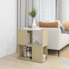 vidaXL Regál Sonoma Dub 60x24x63 cm odvodený výrobok z Náhľad obrázku produktu 6