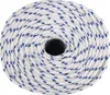 vidaXL Lodné lano biele 10 mm 100 m Polypropylén Náhľad obrázku produktu 2