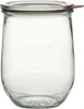 WECK Rundrandglas Tulpe 1,0l 4er Pack Produktbild-Vorschau 5