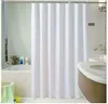 Unifarbener Duschvorhang -Höhe 180 x 220 Weiß  cm - Produktbild-Vorschau 1