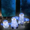 Figurine Lumineuse Famille Pingouin – Décoration LED en Voir les images du produit 5