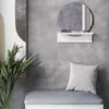 Koupelnové zrcadlo Vicco Elyra Bílá 40 x 47.5 cm s policí, Náhled obrázku produktu 7